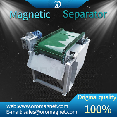 100 X 800 3層オーバーバンド磁気分離ベルトコンベヤー 0.1 * 10mmの粒子