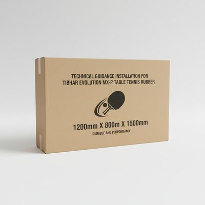 Technical Guidance Installation for Tibhar Evolution MX P Table Tennis Rubber 1200mm X 800mm X 1500mm Durable and Performance