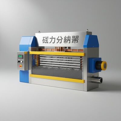 High Magnetic Field Intensity Wet Plate Magnetic Separator Designed for Uniform Magnetic Field Distribution Delivering Magnetic Separation