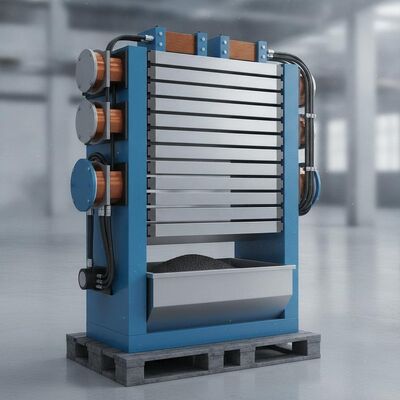 4200X2600X1700 Plate Magnetic Separator equipped with Magneticfieldstrength 000 Gauss ensuring Magnetic Separation Performance