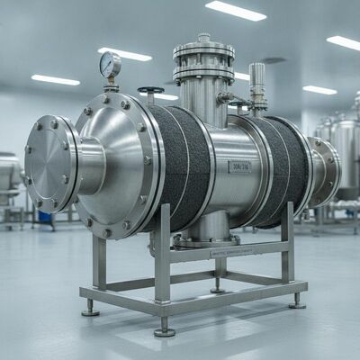 安定した磁気分離結果を提供する304316パイプ材料で製造された湿磁性分離器