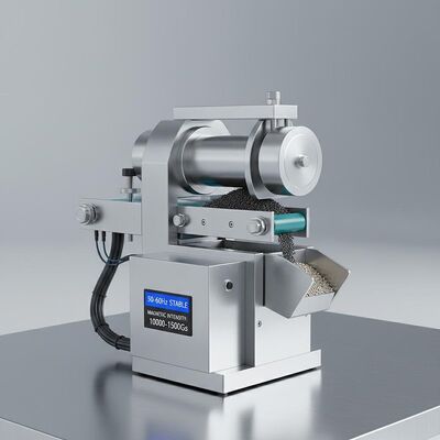 50/60Hz 磁選機、安定した性能と10000～15000ガウスの背景磁場強度で選別可能