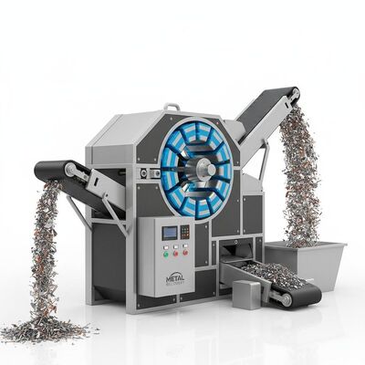 ネオジム磁石電磁分離機、磁場強度0.5～1.5テスラ、絶縁方式E、金属回収に最適