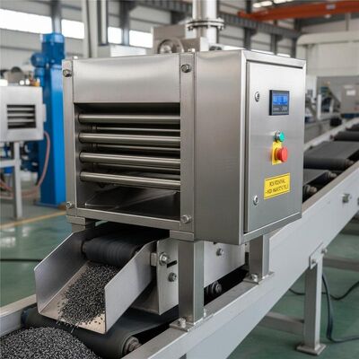 ステンレス鋼の常磁分離器 380V電圧で動作し,産業環境における鉄の除去を供給する