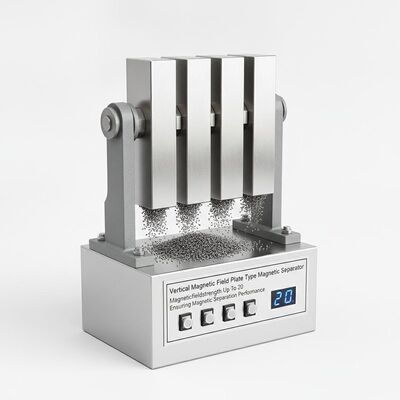 Vertical Magnetic Field Plate Type Magnetic Separator Offering Magneticfieldstrength Up To 20 Ensuring Magnetic Separation Performance