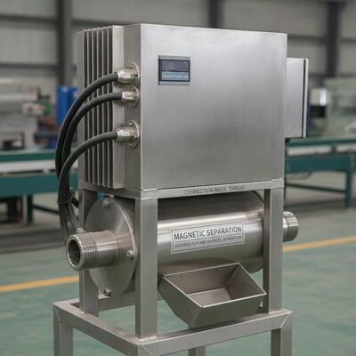 自然冷却 自動鉄の卸荷 永久磁気分離器 作業電圧 380V 接続モード スレッド 磁気分離のために設計
